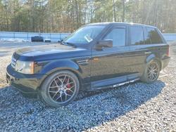 Land Rover salvage cars for sale: 2008 Land Rover Range Rover Sport Supercharged