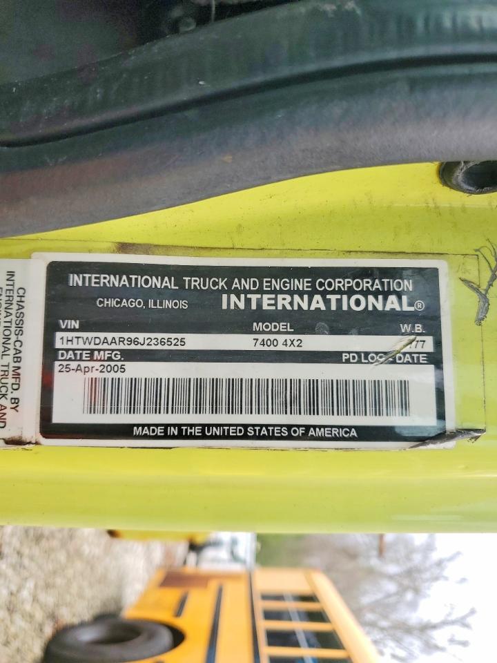 2006 International 7400 Dump Truck