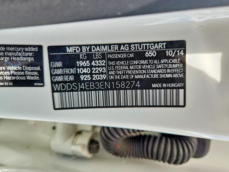 2014 Mercedes-Benz Cla 250