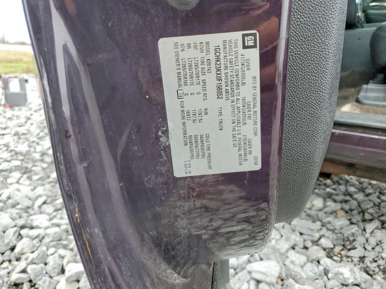 2008 Chevrolet Silverado K2500 Heavy Duty