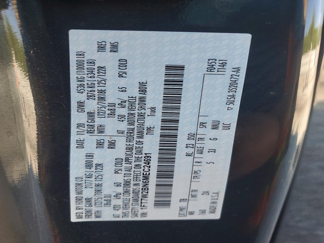 2021 Ford F250 Super Duty