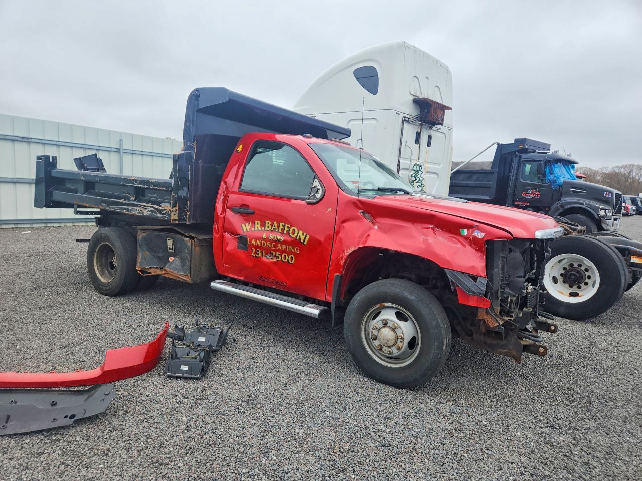 2011 GMC Sierra Dump Truck