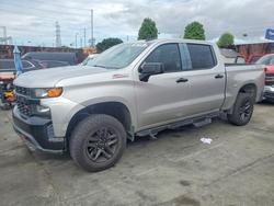 Chevrolet salvage cars for sale: 2019 Chevrolet Silverado K1500 Trail Boss Custom