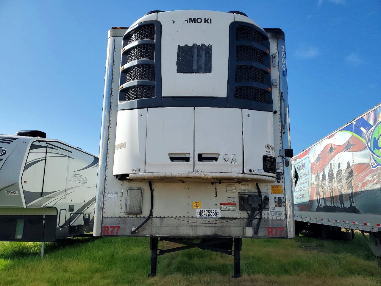 2017 Utility VS2RA Refrigerated Van Trailer