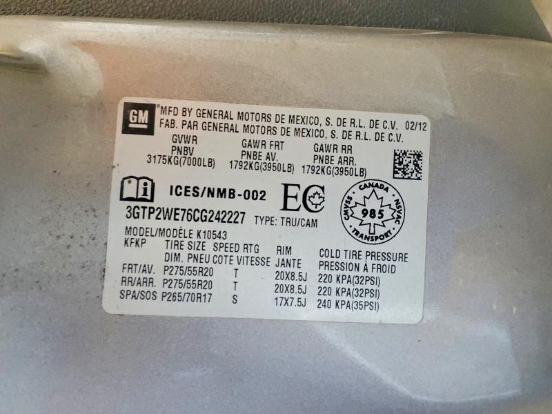 2012 GMC Sierra K1500 SLT