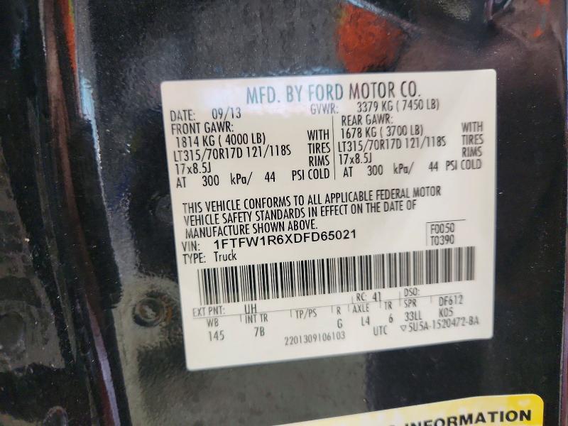 2013 Ford F150 svt Raptor