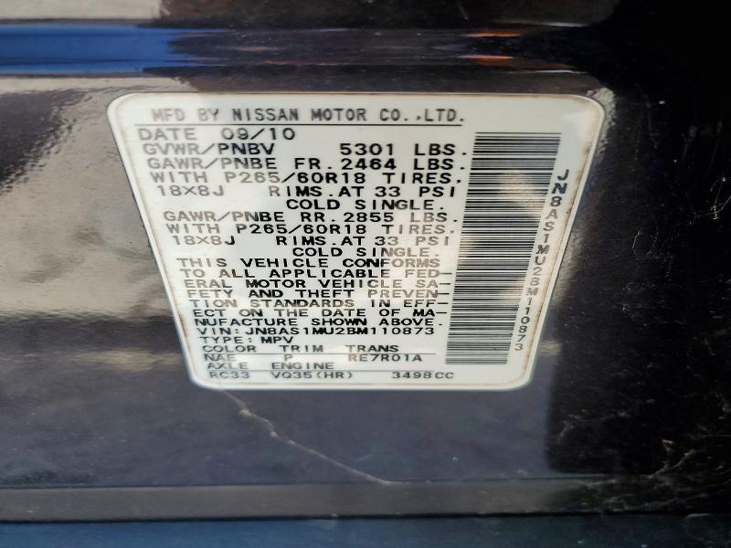 2011 Infiniti Fx35 Base