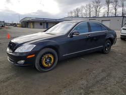 Mercedes-Benz S-class salvage cars for sale: 2008 Mercedes-Benz S 600