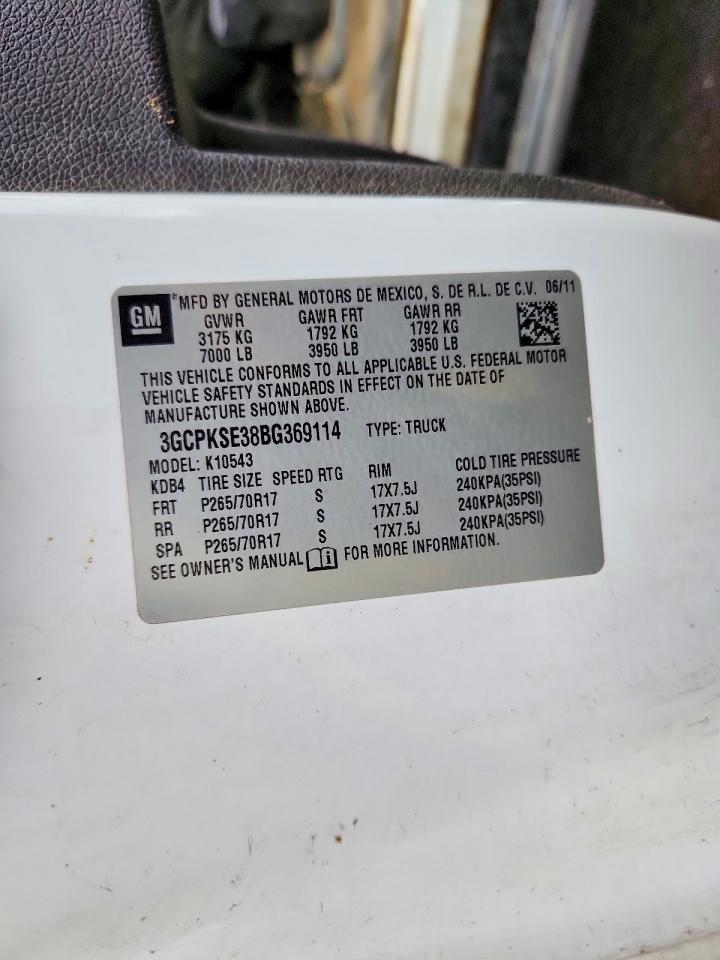 2011 Chevrolet Silverado K1500 LT