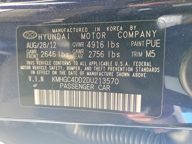 2013 Hyundai Genesis 3.8l