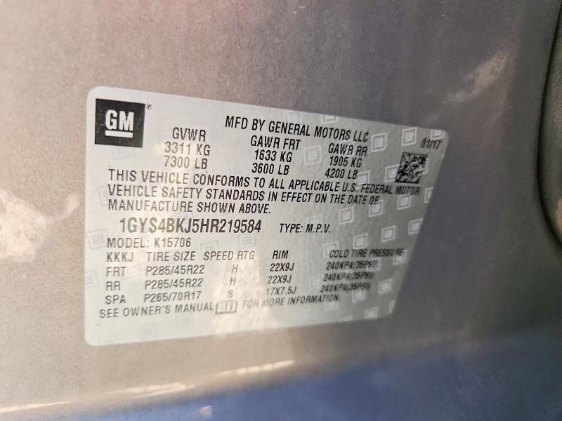 2017 Cadillac Escalade Luxury