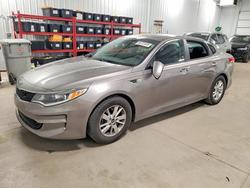 KIA Optima lx Vehiculos salvage en venta: 2016 KIA Optima lx