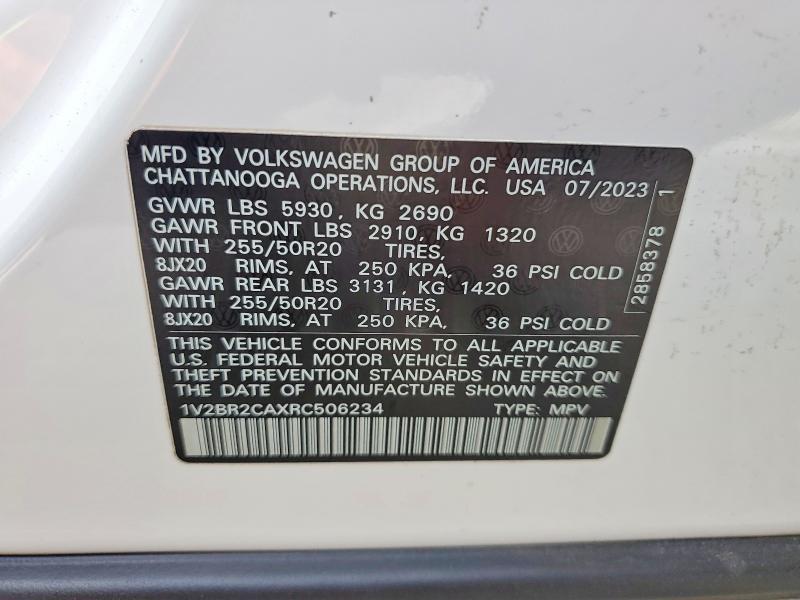 2024 Volkswagen Atlas sel