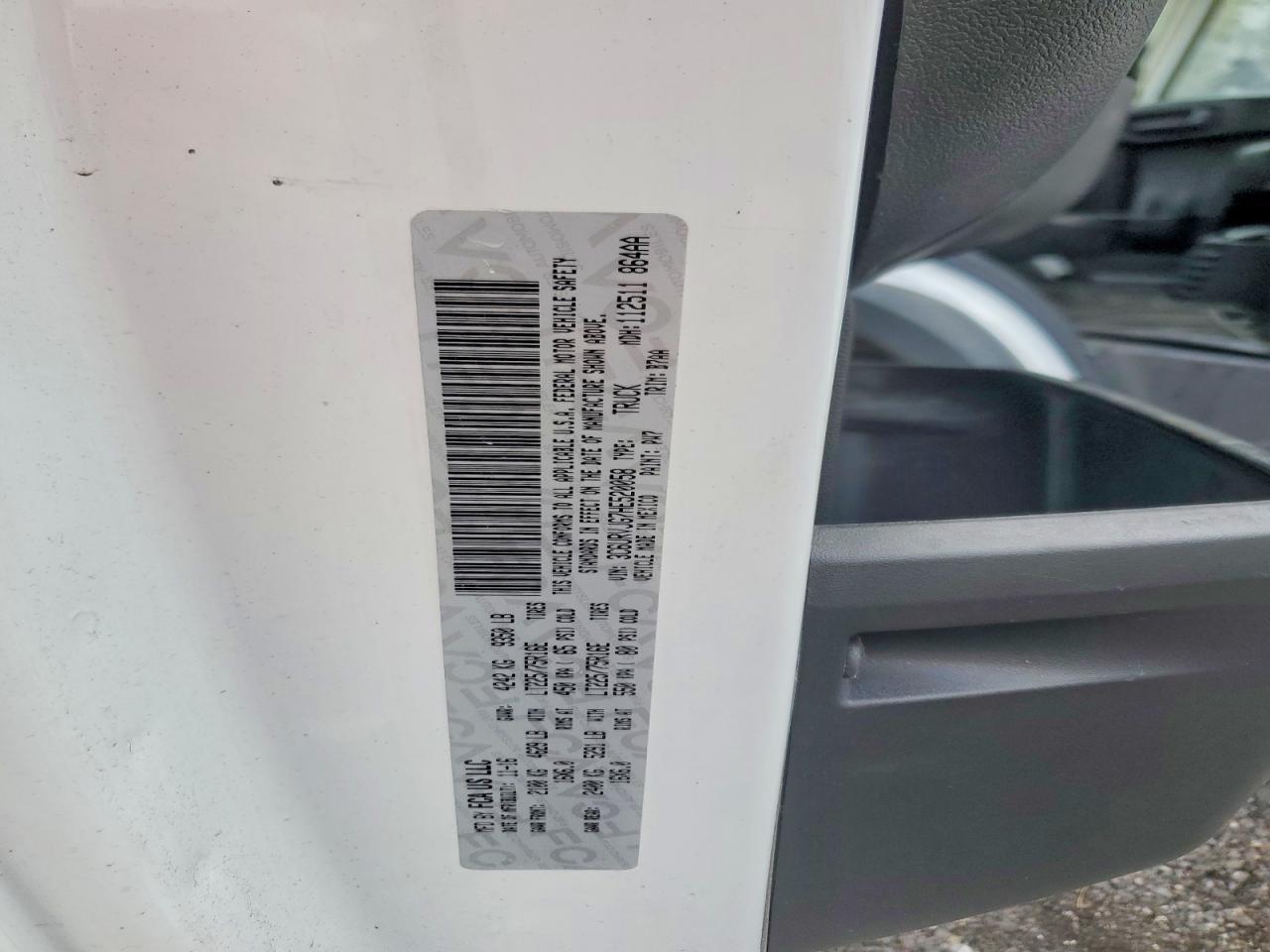 2017 Dodge RAM Promaster 3500 Delivery Van