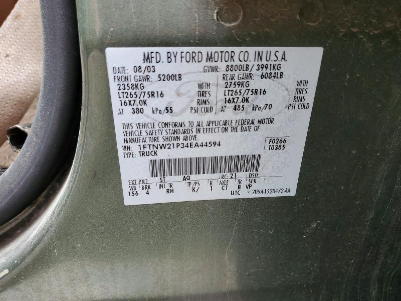 2004 Ford F250 Super Duty