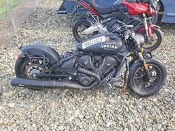 Indian Motorcycle Co. salvage cars for sale: 2025 Indian Motorcycle Co. Scout Bobber Limited +TECH