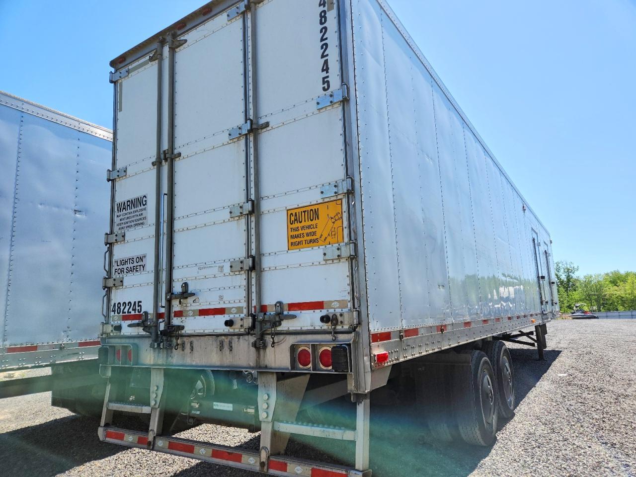 2015 Utility VS2RA Refrigerated Van Trailer