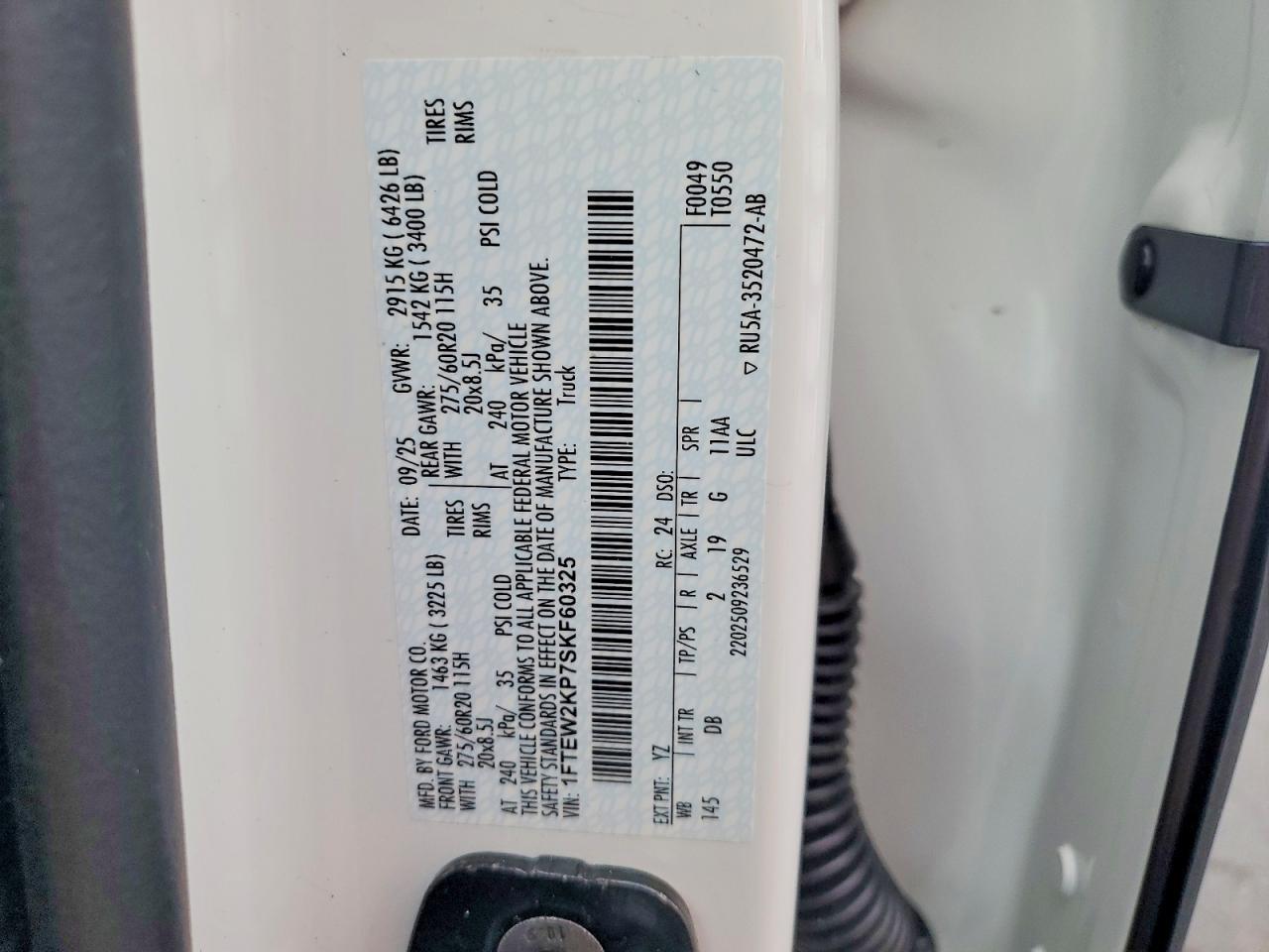 2025 Ford F150 STX