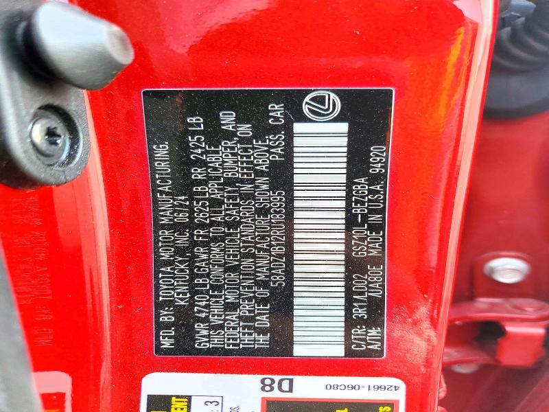 2024 Lexus Es 350 Base