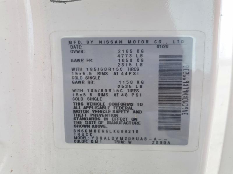 2020 Nissan NV200 S