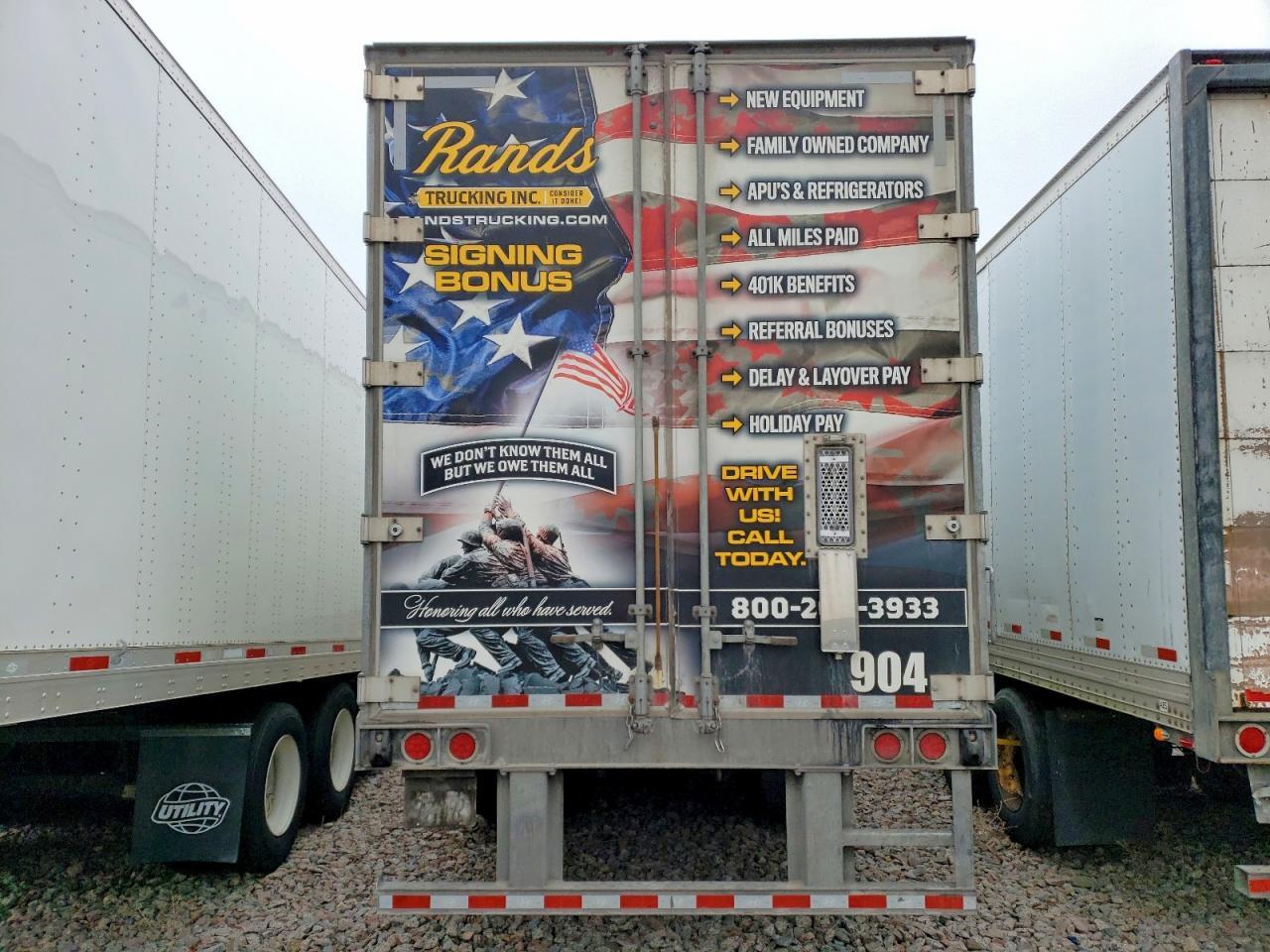 2021 Hyundai Translead Inc 2021 Hyundai Translead DRY Van Trailer