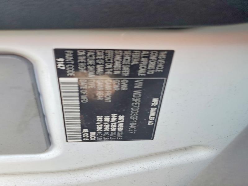 2016 Mercedes-Benz Sprinter 2500 Delivery van