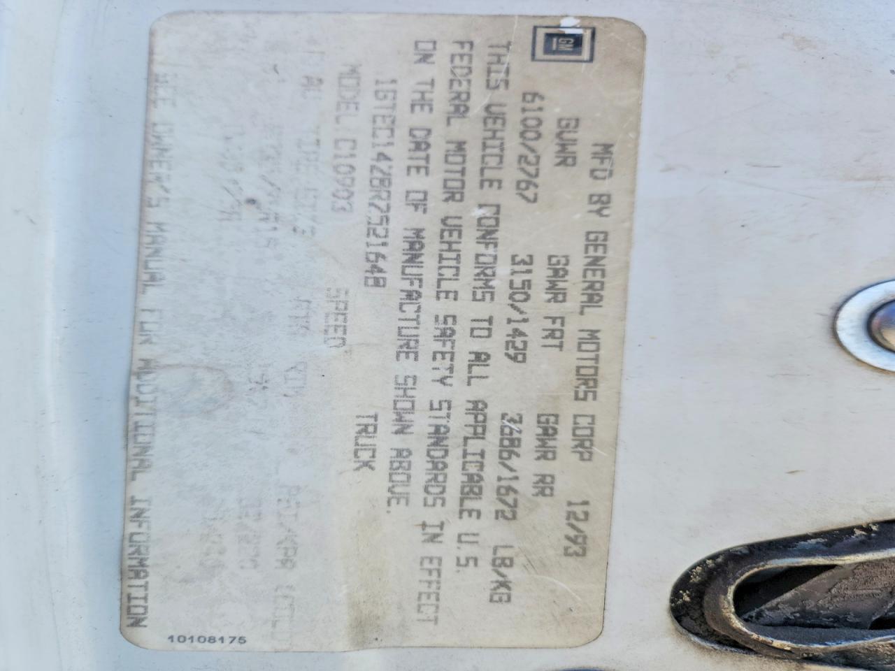 1994 GMC Sierra C1500