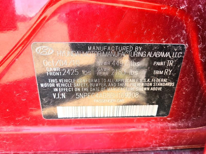 2011 Hyundai Sonata se 2.0t