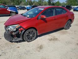 Salvage cars for sale from Copart Hampton, VA: 2014 Toyota Corolla s Plus