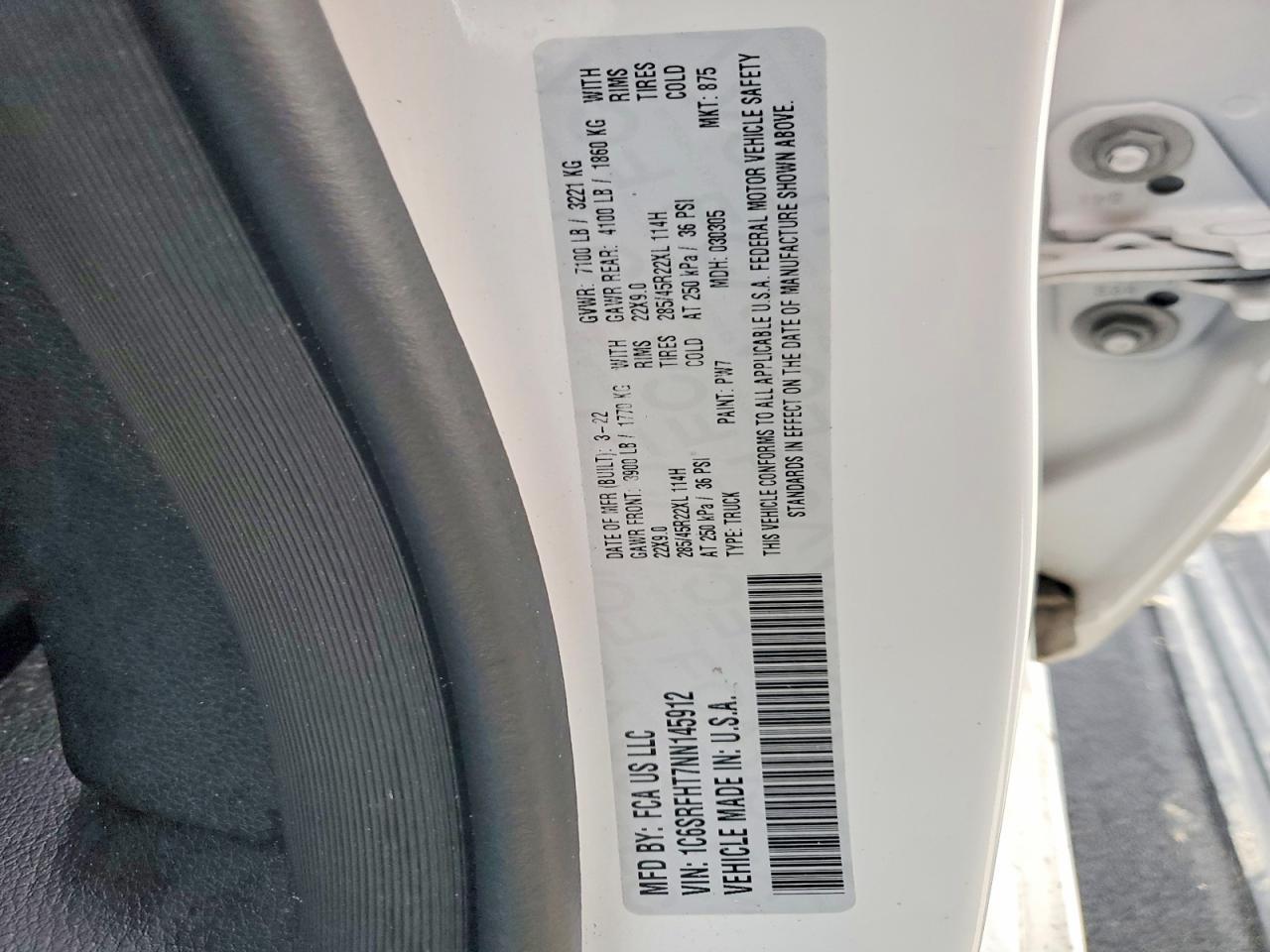 2022 Dodge RAM 1500 Limited