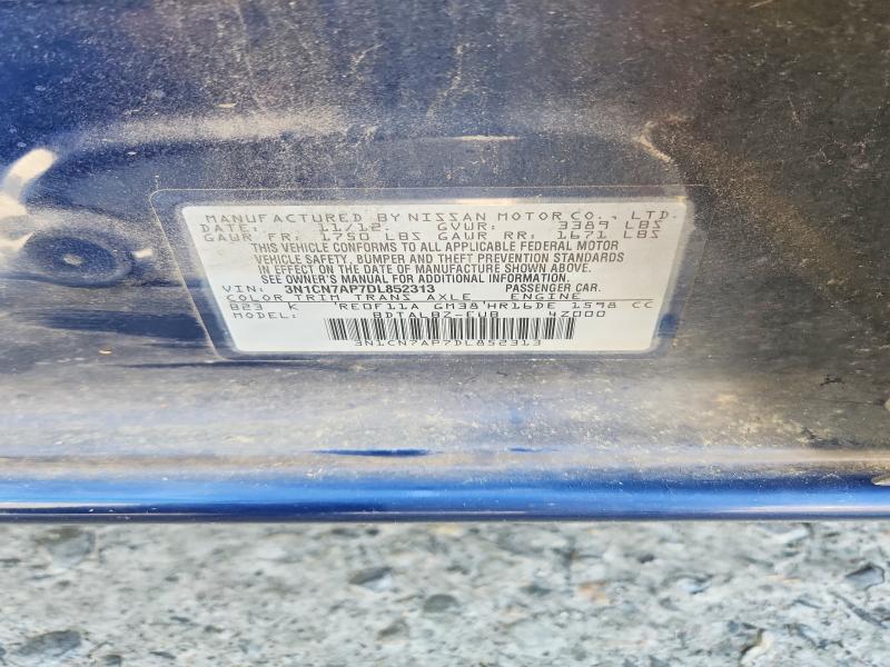 2013 Nissan Versa 1.6 s