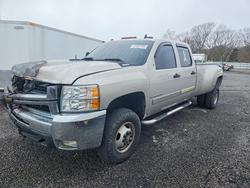 Salvage trucks for sale at Assonet, MA auction: 2007 Chevrolet Silverado K3500