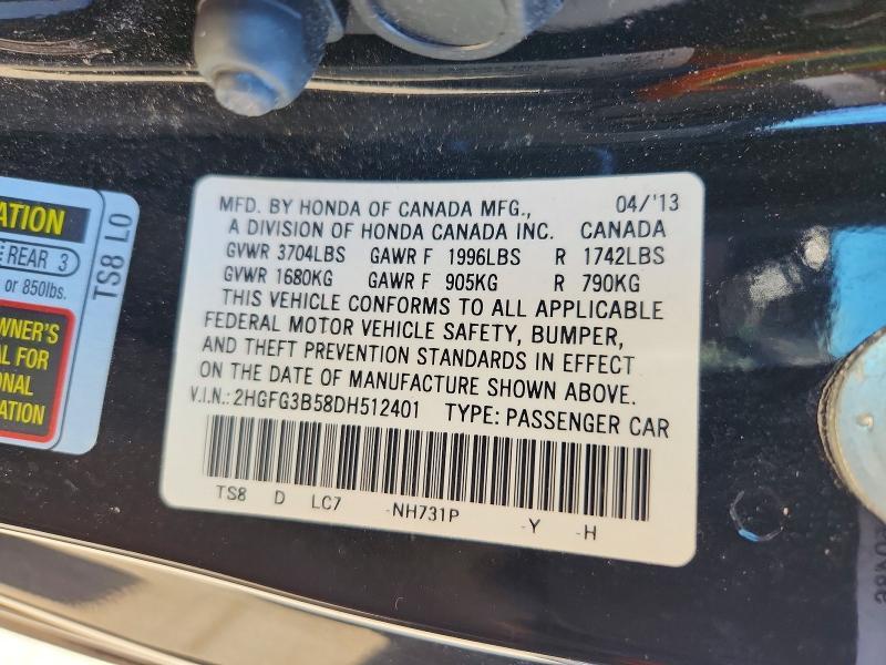 2013 Honda Civic lx