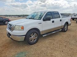 Salvage trucks for sale at San Antonio, TX auction: 2008 Ford F150 Supercrew