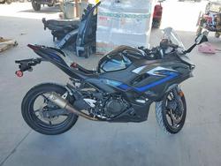 Salvage cars for sale from Copart Riverview, FL: 2025 Kawasaki EX500 A