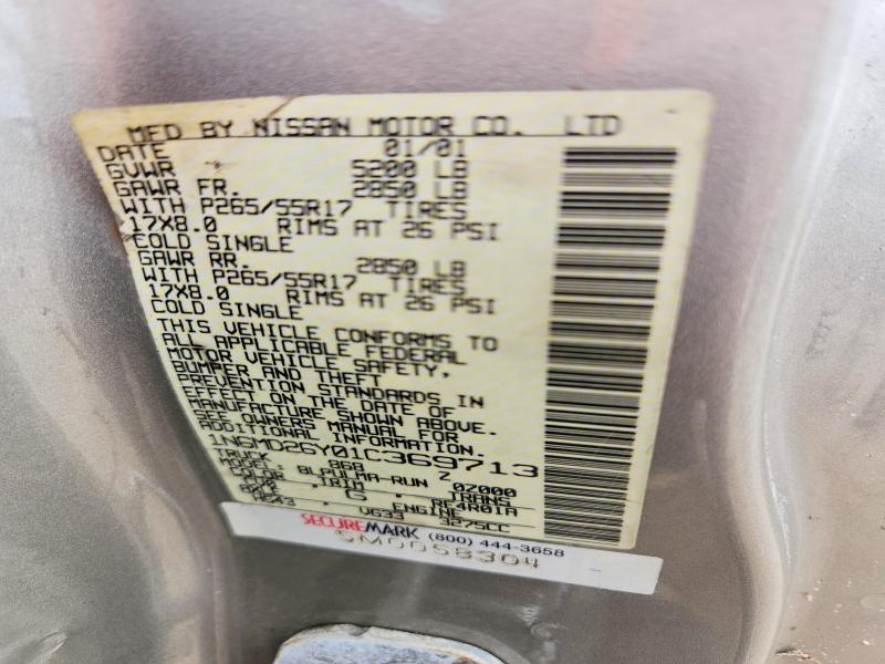 2001 Nissan Frontier sc