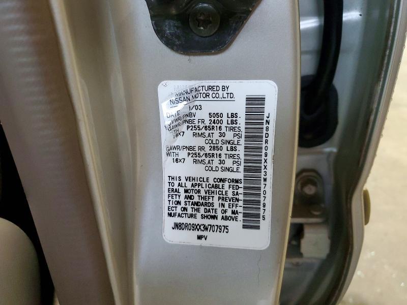 2003 Nissan Pathfinder se