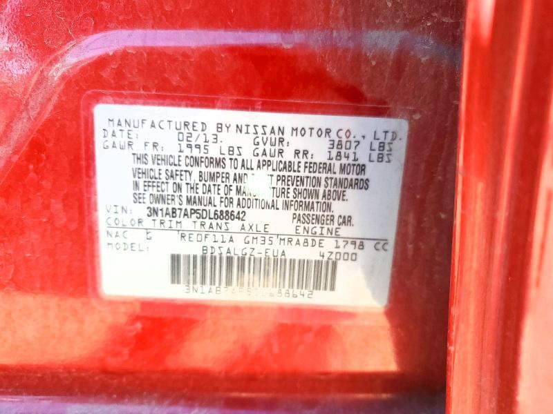 2013 Nissan Sentra s