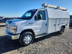 Salvage trucks for sale at Brighton, CO auction: 2016 Ford E350 Utility / Service Truck
