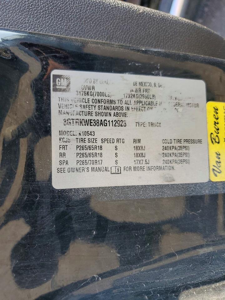2010 GMC Sierra K1500 SLT