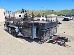 Salvage trucks for sale at Van Nuys, CA auction: 2013 Marksanmfg 2013 Marksman Manufacturer Utility Trailer