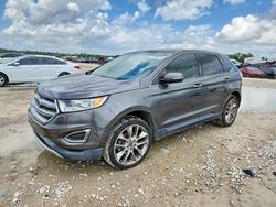 Ford salvage cars for sale: 2016 Ford Edge Titanium