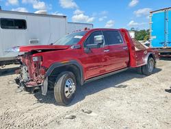 Salvage trucks for sale at Houston, TX auction: 2024 GMC Sierra K3500 Denali