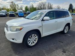 2008 Toyota Highlander Hybrid Limited for sale in Portland, OR