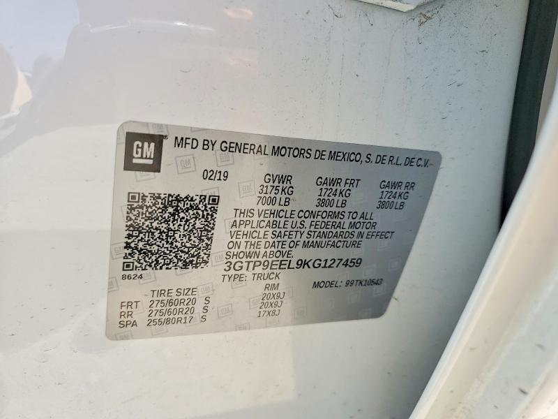 2019 GMC Sierra K1500 AT4