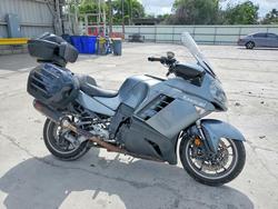 Salvage motorcycles for sale at Corpus Christi, TX auction: 2008 Kawasaki ZG1400 B