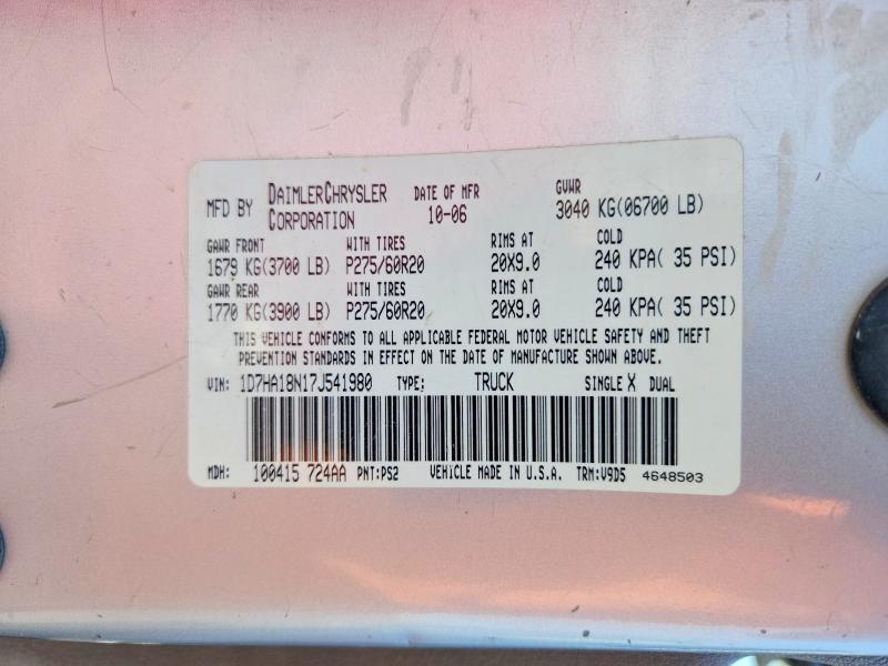 2007 Dodge Ram 1500 st