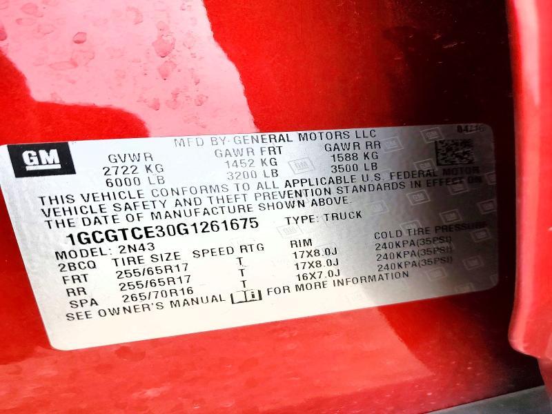 2016 Chevrolet Colorado LT