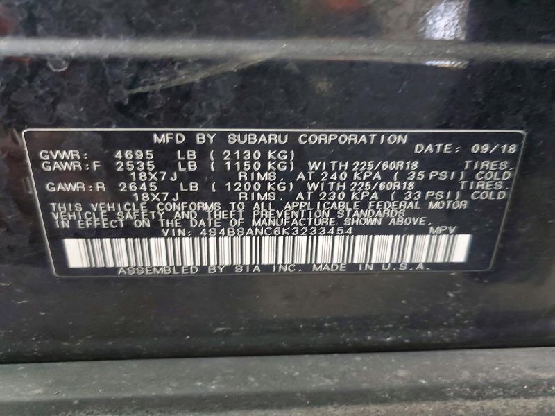 2019 Subaru Outback 2.5i Limited