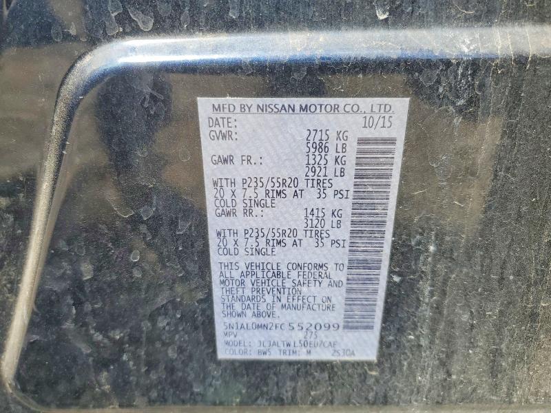 2015 Infiniti Qx60 Base